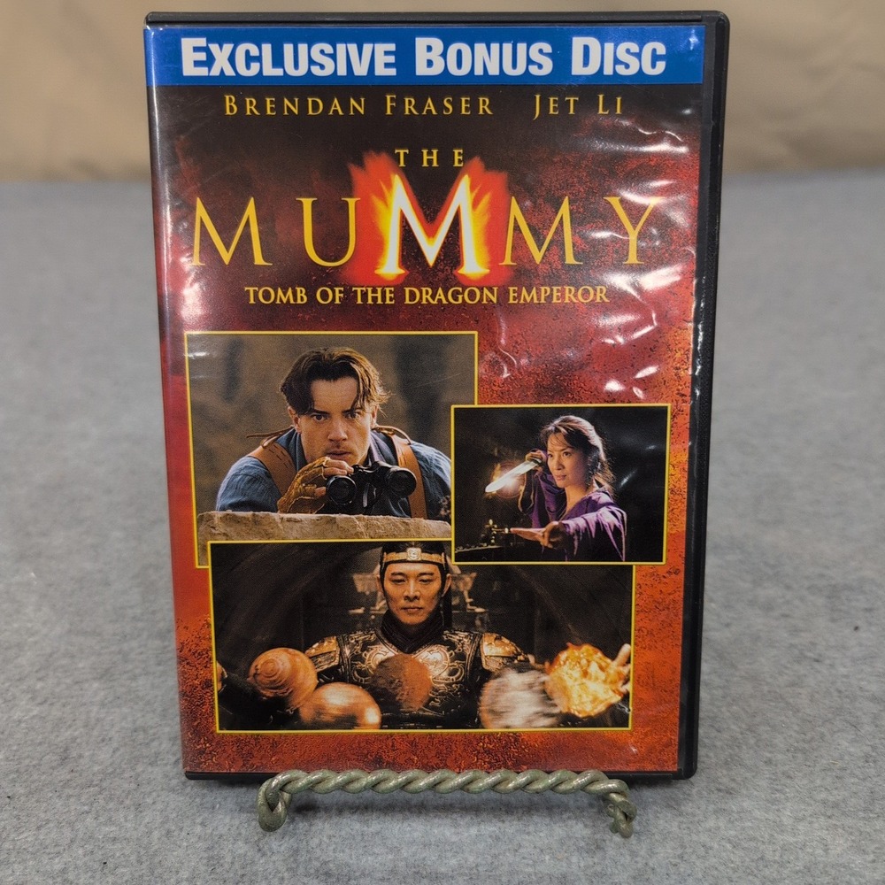 The Mummy Tomb of the Dragon Emperor DVD Exclusive Bonus Disc Action Adventure - Picture 1 of 2